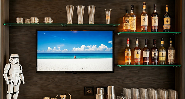 custom home bar